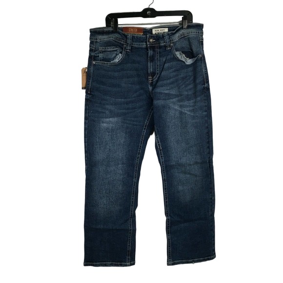 T.K. Axel Other - T.K. Axel Slim Bootcut Stretch Denim Jean, Men's Size 36 x 32 - Blue